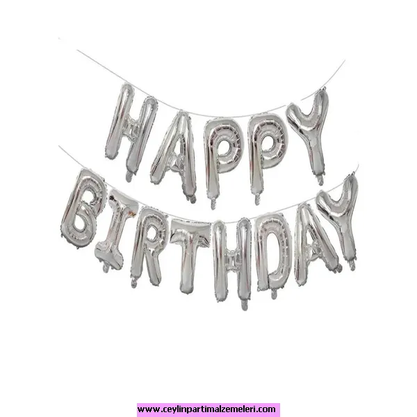 Happy Bırthday Folyo Balon Set